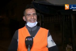 سكيكدة: هشام مطلاوي.. عامل نظافة شاب بشعار “عامل نظافة وأفتخر”