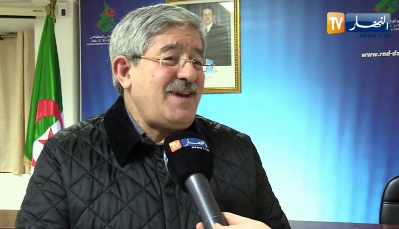 أويحيى: انتخابات نراها بترشيح الرئيس بوتفليقة واذا كان هذا سيعمل الأرندي مع أحزاب التحالف الرئاسي