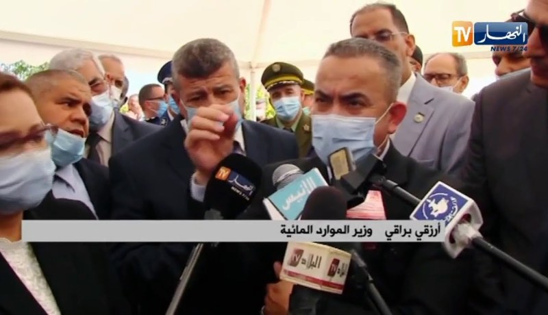 وزير الموارد المائية يمنح لولاية النعامة حق الإستفادة من مشروع الشط الغربي