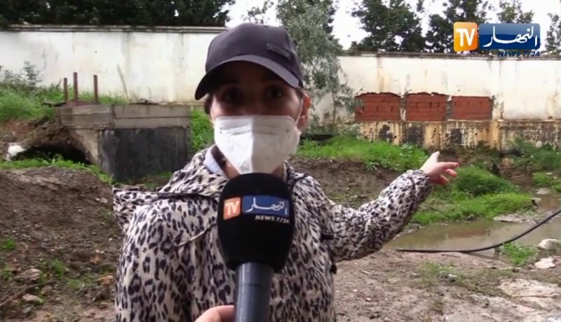 الأمطار تكشف سياسة “البريكولاج” في إنجاز مختلف المشاريع بالعاصمة