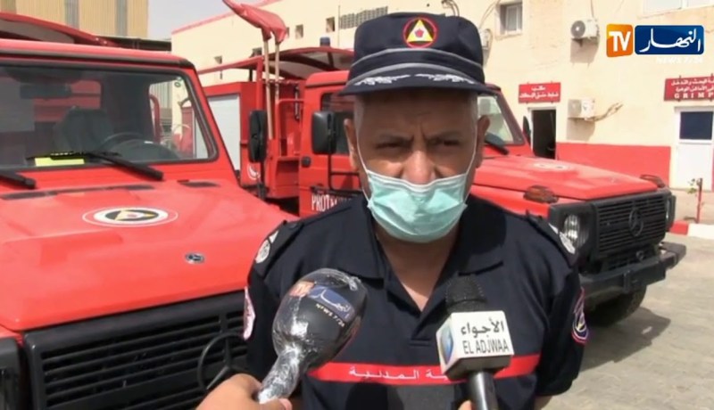 المسيلة: تنصيب الرتل المتنقل لمكافحة الحرائق