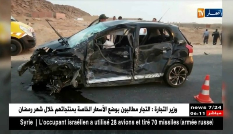 تمنراست: 3 قتلى في حادث مرور ناجم عن إصطدام سيارتين سياحيتين