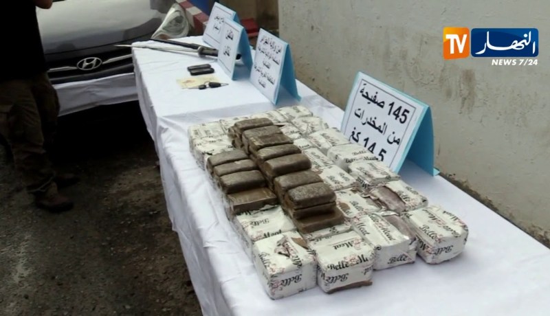 العاصمة: المصلحة الولائية للشرطة توقف شبكة إجرامية مختصة في الإتجار بالمخدرات