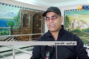 إبداع: لوحات جدارية بمدخل عين الدفلى.. إبداع يستحق التعميم