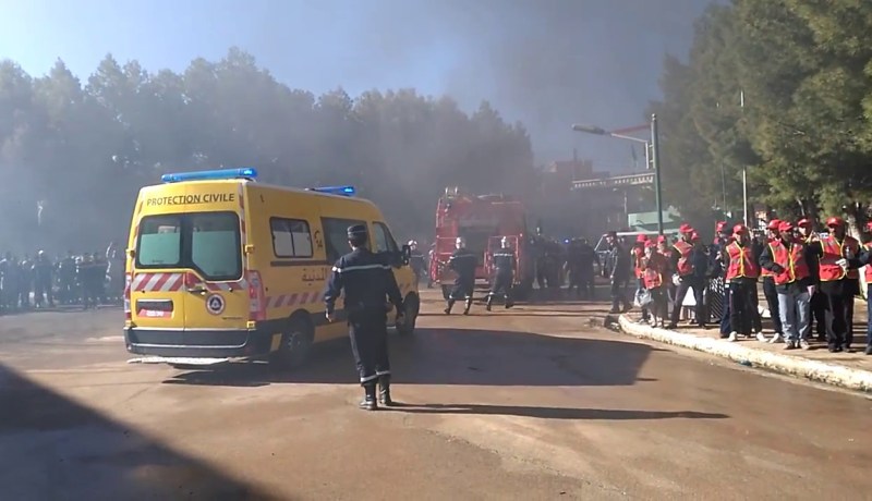 الجلفة : إنقاذ عامل بصعوبة جراء إنهيار جدار ترابي