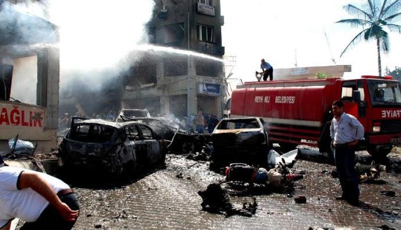 إصابة 16 شخصاً في انفجار سيارة مفخخة جنوب تركيا
