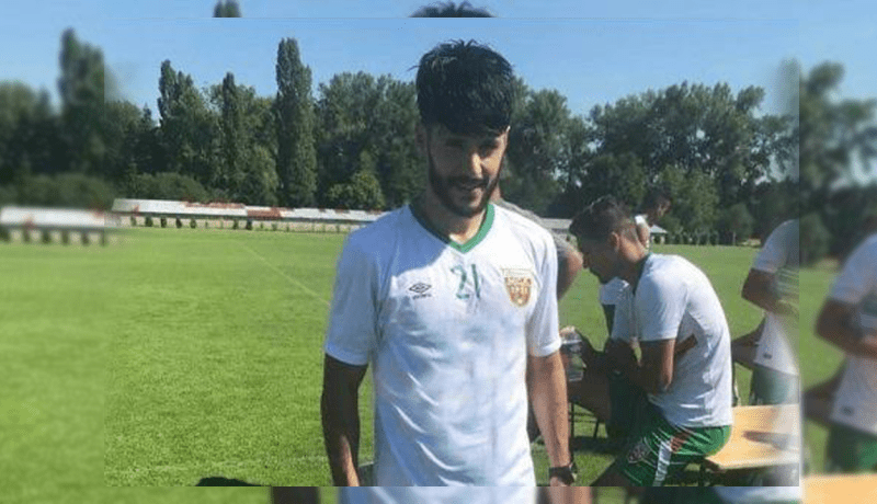 حاشي يشارك في أول حصة تدريبية له مع العميد