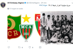 سفارة أمريكا تهنّئ المولودية بعيدها 96
