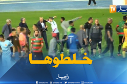 بالفيديو.. هذا ما حدث بين الشوطين في داربي المولودية والنصرية