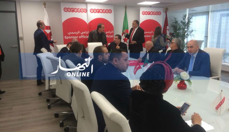 بالصور..أوريدو توقع عقد رعاية مع فريق مولودية وهران