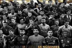 غياب محرز عن قائمة الفيفا المرشحين للفريق المثالي عام 2016