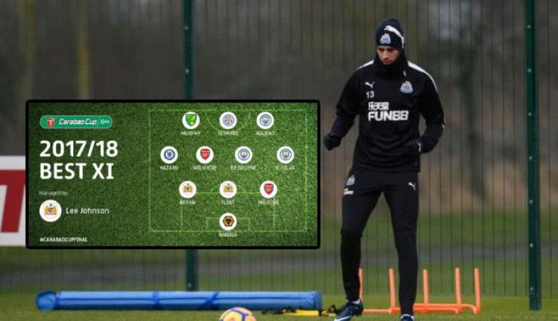 سليماني في التشكيلة المثالية لكأس الرابطة الإنجليزية !