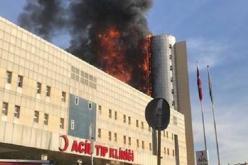 نشوب حريق في مستشفى بإسطنبول التركية