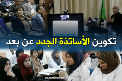 دورات تكوينية عن بعد للأساتذة الجدد