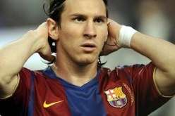 ميسي يسجل هدفين و يقود برشلونة الى الفوز على نجوم الدوري الكوري