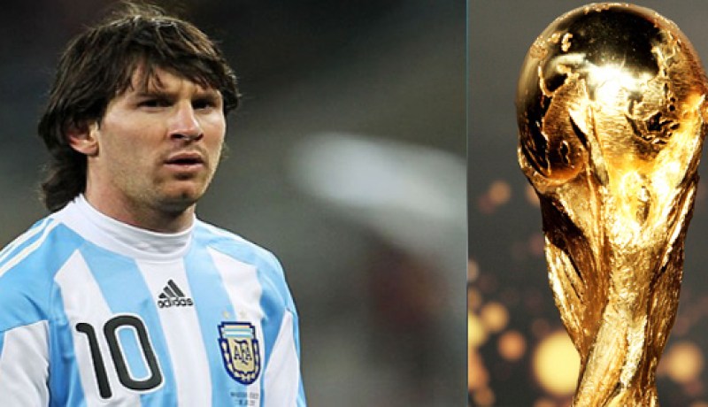 ميسي يحلم بحمل كأس العالم مع منتخب الأرجنتين