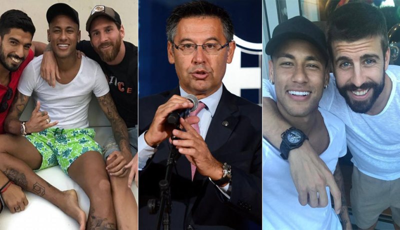 بالصور.. ميسي “يُساند” نيمار ويقود تمرداً على “البارصا”