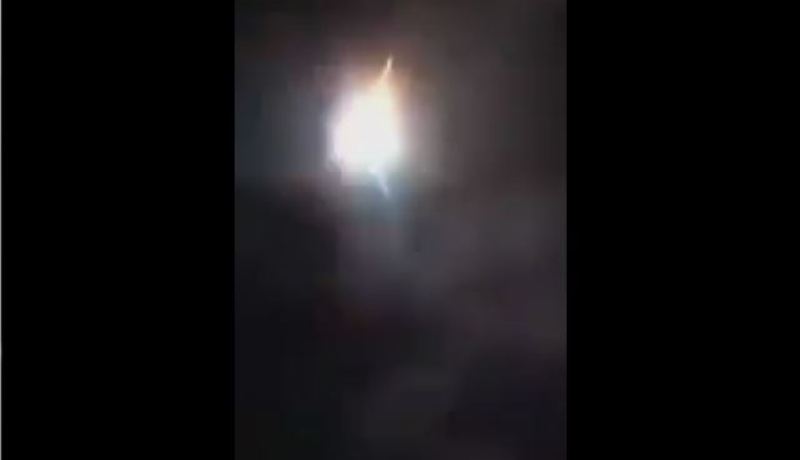 فيديو آخر لمرور نيزك بولاية قسنطينة