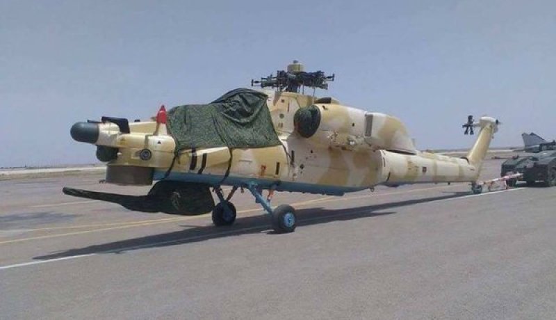 الجزائر تستقبل أول مروحيتين قتاليتين من طراز  Mi-28NE