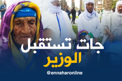 فيديو: عجوز طاعنة في السّن لاستقبال وزير الداخلية في حاسي مسعود