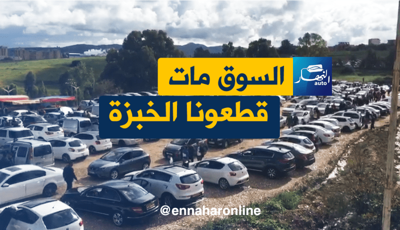 تيجلابين اليوم..سماسرة متذمرون ومواطنون يقاطعون شراء السيارات