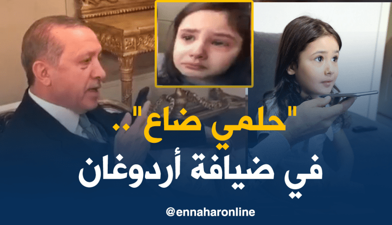 بالفيديو.. أردوغان يُفاجئ الطفلة “إرماق” ويحقق حلمها