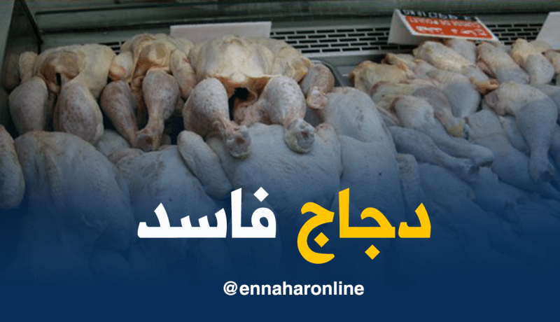 حجز قنطارين من الدجاج الفاسد في تبسة