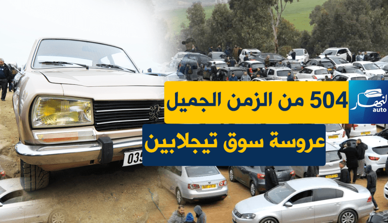 تعرّف على أسعار السيارات المستعملة بسوق “تيجلابين” لنهار اليوم