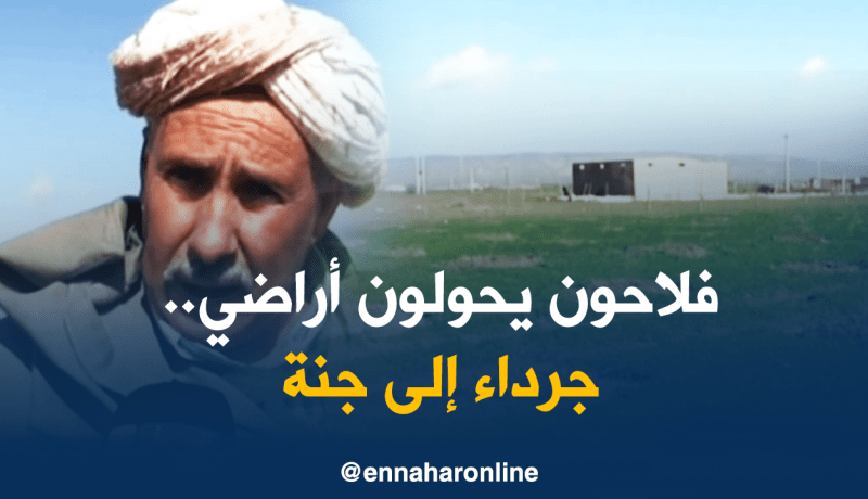 غليزان: فلاحون بمنطقة المرجة يحولون أراضي جرداء إلى جنة خضراء
