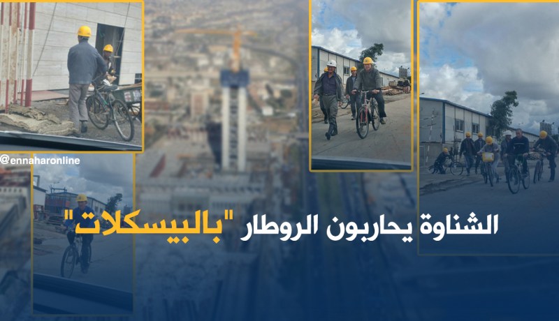 بالصور.. “الشناوة” يحاربون “الروطار” “بالبيسكلات” داخل المسجد الأعظم