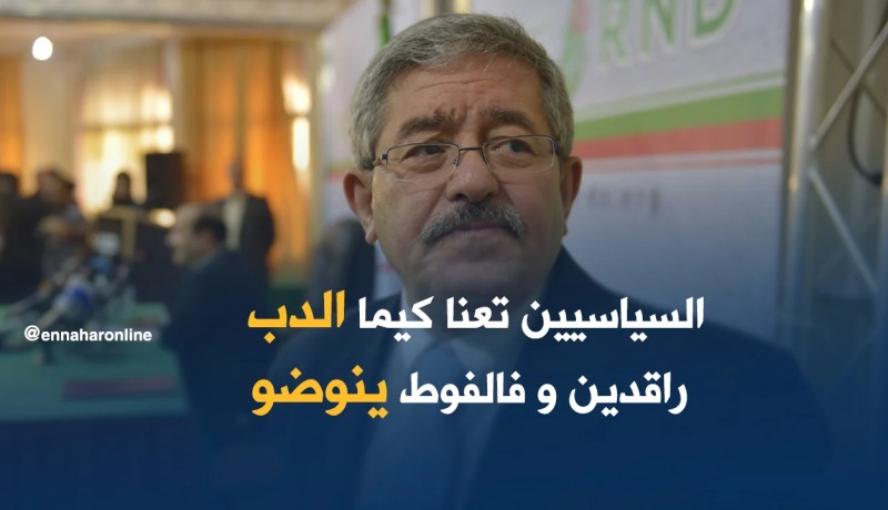 أويحيى: عندنا سياسيين كيما الدببة يفطنو وقت الانتخابات