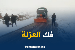 الدرك الوطني يفك العزلة عن قرية دار معمر بتلمسان