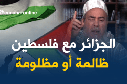 الشيخ شمس الدين يشكر كل جزائري تضامن مع فلسطين