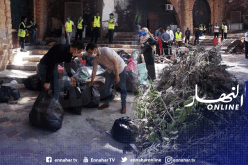 أطنان من النفايات و القمامة البلاستيكية تم جمعها من حديقة باستور بمعسكر