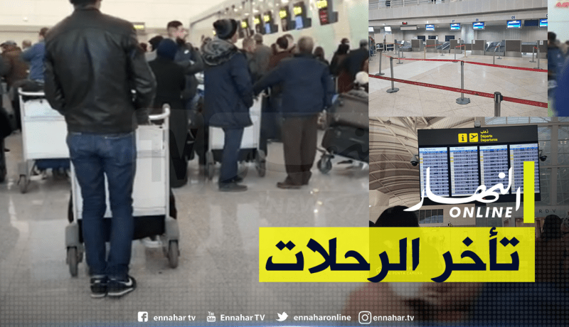 تعليق العديد من الرحلات بسبب إضراب مضيفي الجوية الجزائرية