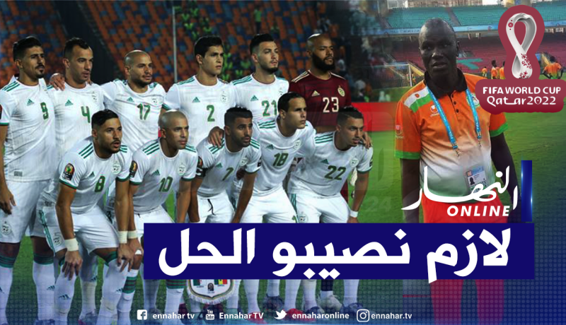 مدرب النيجر يصف مواجهة الخضر بالمشكلة