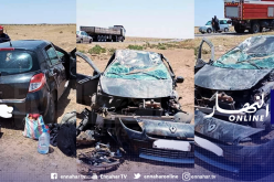 الجلفة.. إصابة عائلة كاملة وجرح 5 آخرين في حادث مرور بتعظميت والبيرين