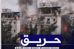 إندلاع حريق داخل مستودع مهجور بوسط العاصمة