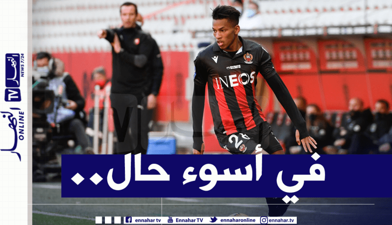 بعد تألقه مؤخرا.. صدمة لبوداوي في نيس !!