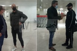 بلماضي وقديورة يصلان الجزائر قادمين من قطر