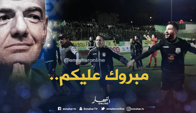 رئيس “الفيفا” يُهنىء “السياسي”