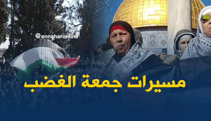 بالصور..إصابة العشرات في مسيرات “جمعة الغضب” بفلسطين