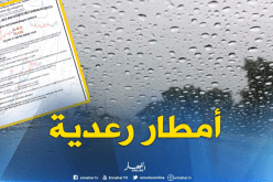 أمطار رعدية على الولايات الغربية والجنوبية