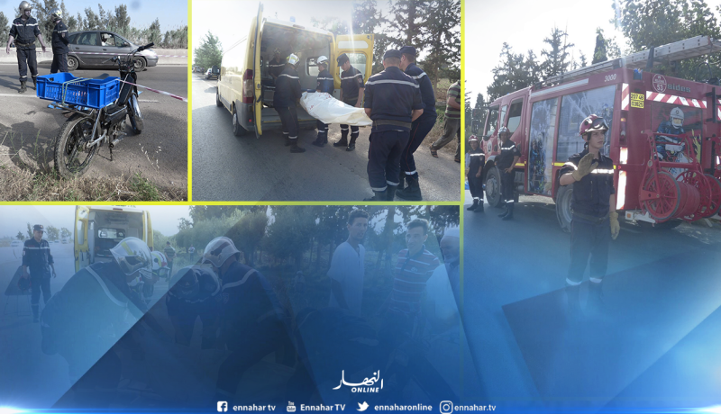 قتيل وجريح في حادث مرور بغليزان