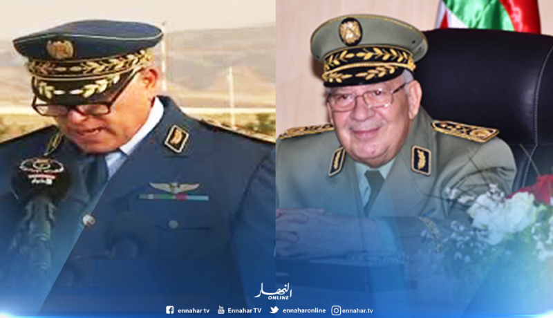 قايد صالح يشرف على تنصيب حميد بومعيزة قائدا للقوات الجوية