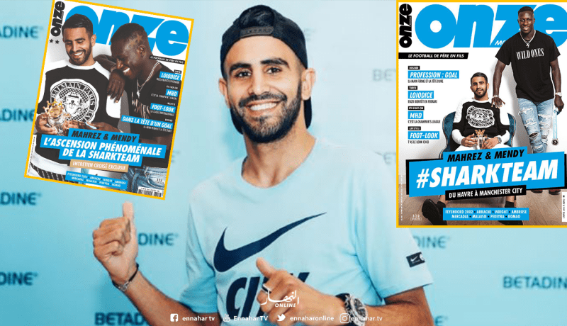 محرز يتصدر صفحات مجلة “ONZE MONDIAL”