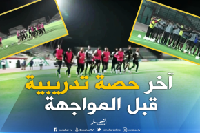 المنتخب البنيني يجري آخر حصة تدريبية بتشاكر قبل مواجهة الخضر