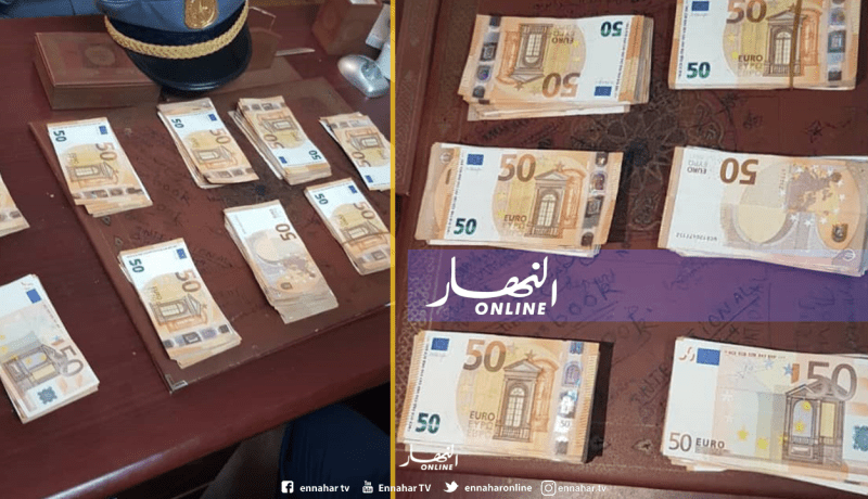 حجز أزيد من 16 ألف أورو بميناء الغزوات