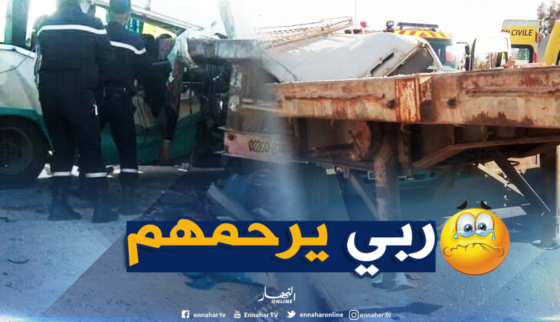 قتيلان و 11 جريحا في انقلاب حافلة خط بشار ورقلة بمنطقة بركاوي