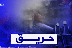 حسين داي: حريق مهول بمرقد خاص للعمال بجانب ثانوية عمر بولكين